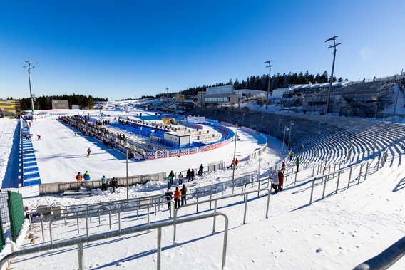 LOTTO Thüringen ARENA at the Rennsteig for the BMW IBU World Cup Biathlon Oberhof