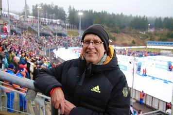 DOSB-Präsident Thomas Weikert beim BMW IBU Weltcup Biathlon Oberhof 2024